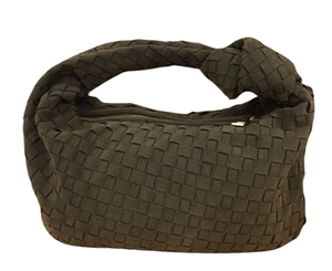 Woven Wild Leather Bag     -   BY SARA BECKER